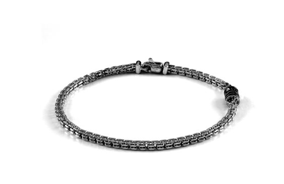 Bracciale Salvini Uomo Funky in Argento Diamante 20085560 - 20085560
